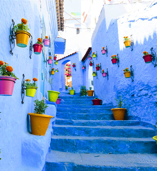 2 days private tour from fes to explore the Chefchaouen blue city