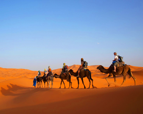 3 days Tour from Marrakech to Fes via the Erg Chebbi and Camel trek